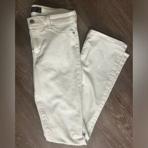 Abercrombie White boot cut Women’s Jeans